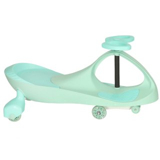Jeździk grawitacyjny LED Swing Fix S3 świecące koła miętowy