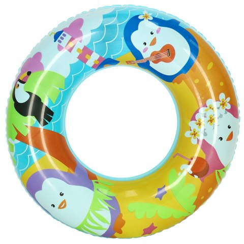 Kółko do pływania koło dmuchane kółko plażowe pingwinek 60 kg BESTWAY 36113 51 cm