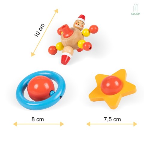 Tor kulkowy drewniany kulodrom LULILO IRI 70cm XXL Tor kulkowy drewniany kulodrom LULILO IRI 70cm XXL