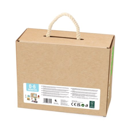 Tooky Toy TOOKY TOY Box Pudełko XXL Montessori Edukacyjne 6w1 Sensoryczne 0-6 Mies Tooky Toy TOOKY TOY Box Pudełko XXL Montessori Edukacyjne 6w1 Sensoryczne 0-6 Mies