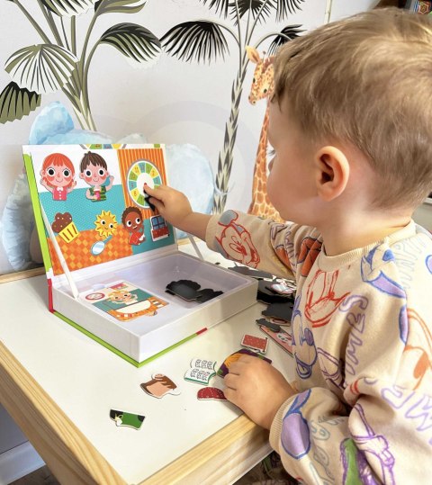 Tooky Toy TOOKY TOY Puzzle Drewniane Pudełko Magnetyczne