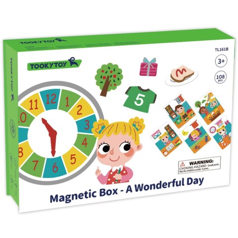 Tooky Toy TOOKY TOY Puzzle Drewniane Pudełko Magnetyczne
