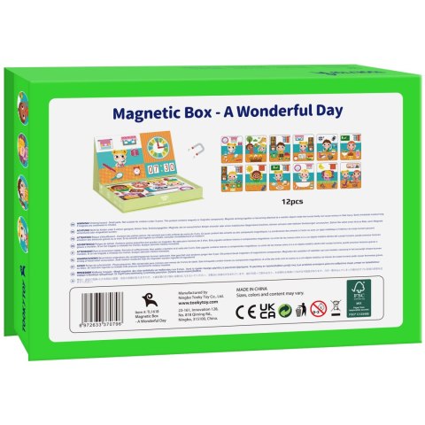 Tooky Toy TOOKY TOY Puzzle Drewniane Pudełko Magnetyczne