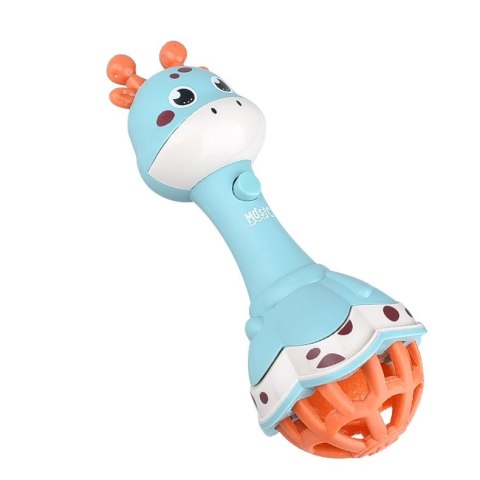 Woopie Baby WOOPIE BABY Grzechotka Żyrafka Sensoryczna Gryzak z Muzyką Montessori 1 szt.