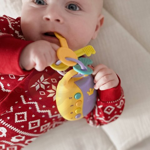 Woopie Baby WOOPIE BABY Interaktywne Kluczki Samochodowe z Pilotem Gryzak 2w1