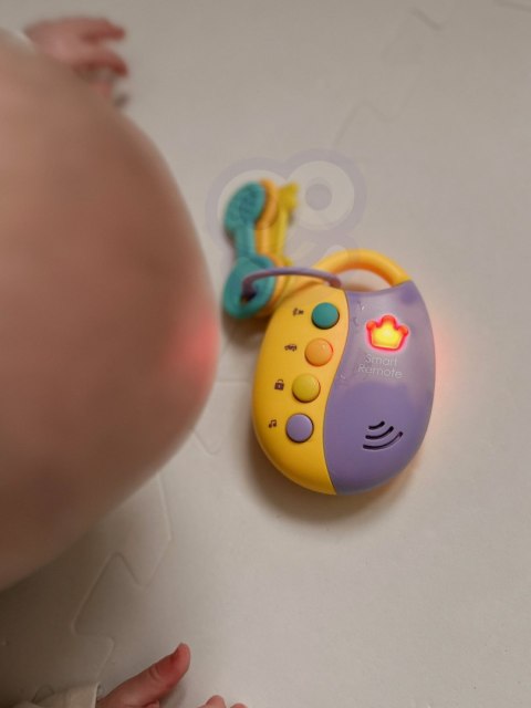 Woopie Baby WOOPIE BABY Interaktywne Kluczki Samochodowe z Pilotem Gryzak 2w1