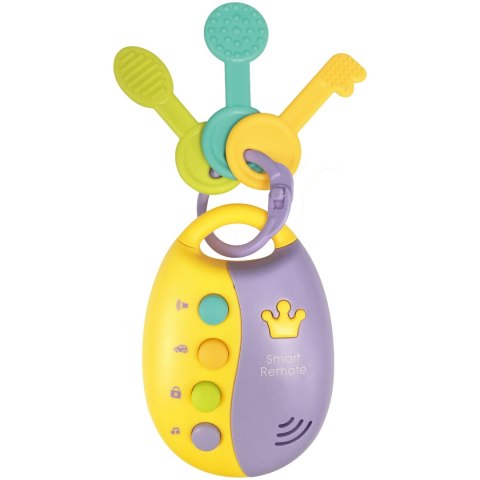 Woopie Baby WOOPIE BABY Interaktywne Kluczki Samochodowe z Pilotem Gryzak 2w1