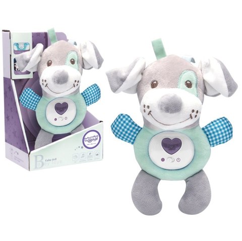 Woopie Baby WOOPIE BABY Interaktywny Pluszak Przytulanka dla Niemowląt Światło Dźwięk Piesek Usypiacz
