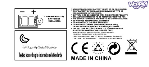 Woopie Baby WOOPIE BABY Interaktywny Pluszak Przytulanka dla Niemowląt Światło Dźwięk Piesek Usypiacz