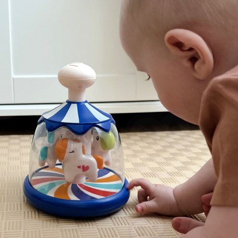 Woopie Baby WOOPIE BABY Kolorowe Koniki Niebieski Bączek Karuzela