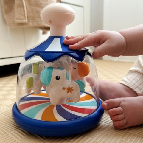 Woopie Baby WOOPIE BABY Kolorowe Koniki Niebieski Bączek Karuzela