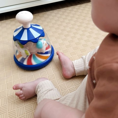 Woopie Baby WOOPIE BABY Kolorowe Koniki Niebieski Bączek Karuzela