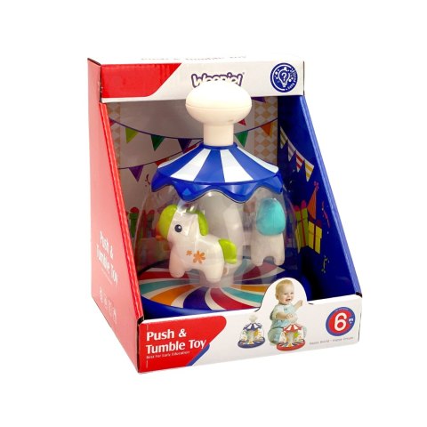 Woopie Baby WOOPIE BABY Kolorowe Koniki Niebieski Bączek Karuzela