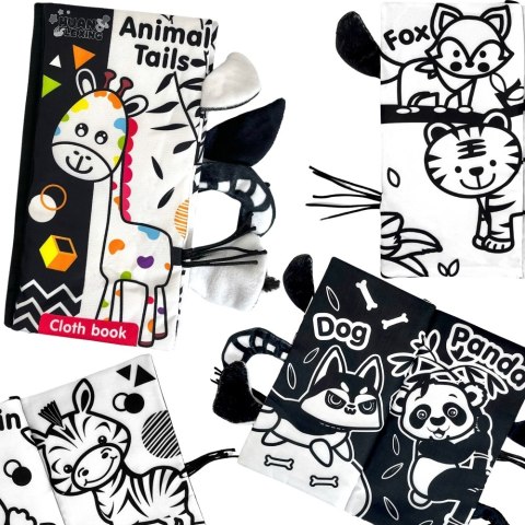 Woopie Baby WOOPIE BABY Książeczka Kontrastowa Sensoryczna Dla Niemowląt