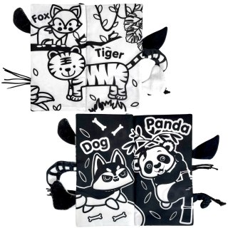 Woopie Baby WOOPIE BABY Książeczka Kontrastowa Sensoryczna Dla Niemowląt