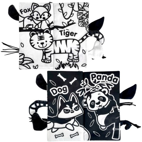 Woopie Baby WOOPIE BABY Książeczka Kontrastowa Sensoryczna Dla Niemowląt