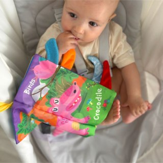 Woopie Baby WOOPIE BABY Książeczka z Ogonkami Zwierząt Leśnych Materiałowa