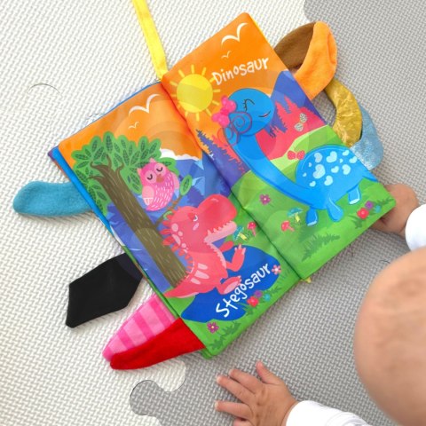 Woopie Baby WOOPIE BABY Książeczka z Ogonkami Zwierząt Leśnych Materiałowa