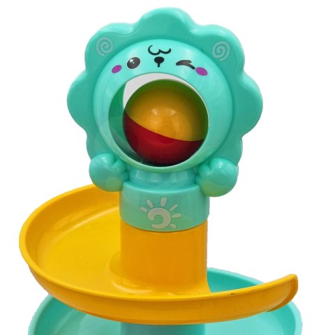 Woopie Baby WOOPIE BABY Kulodrom Tor Kulkowy Zestaw Spirala + 2 Kulki