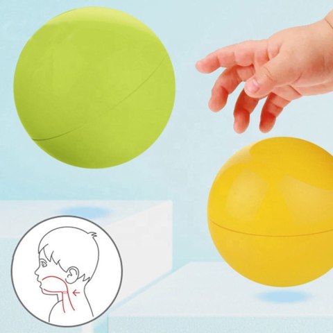 Woopie Baby WOOPIE BABY Kulodrom Tor Kulkowy Zestaw Spirala + 3 Kulki