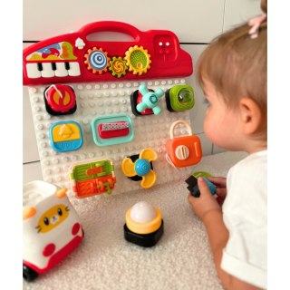 Woopie Baby WOOPIE BABY Montessori Tablica Manipulacyjna Kolorowy Panel Aktywności