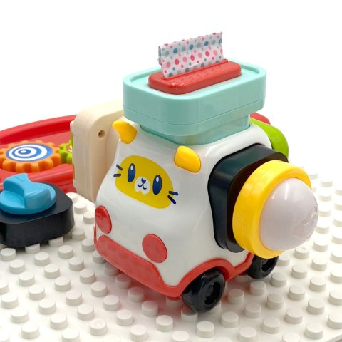 Woopie Baby WOOPIE BABY Montessori Tablica Manipulacyjna Kolorowy Panel Aktywności