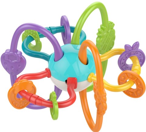 Woopie Baby WOOPIE BABY ZABAWKA SENSORYCZNA GRZECHOTKA GRYZAK 2w1