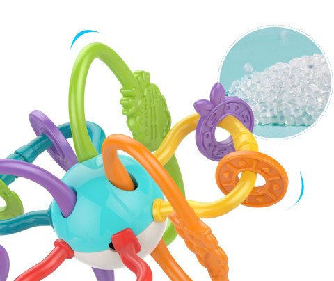 Woopie Baby WOOPIE BABY ZABAWKA SENSORYCZNA GRZECHOTKA GRYZAK 2w1