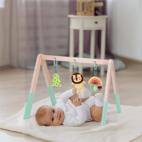 Tooky Toy TOOKY TOY Baby Gym Stojak Edukacyjny Gimnastyczny 3 Zawieszki