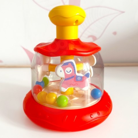 Woopie Baby WOOPIE BABY Kolorowe Koniki Czerwona Bączek Karuzela