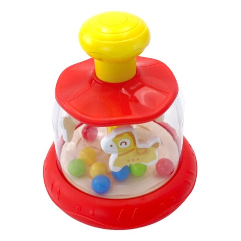 Woopie Baby WOOPIE BABY Kolorowe Koniki Czerwona Bączek Karuzela