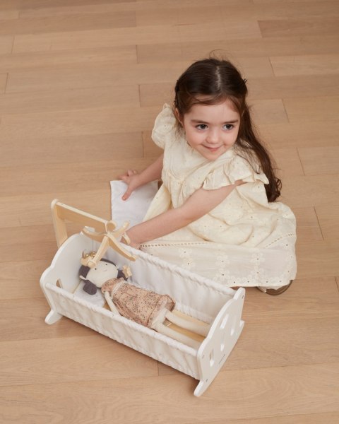 Viga Toys VIGA PolarB Kołyska Drewniana dla Lalek Łóżeczko