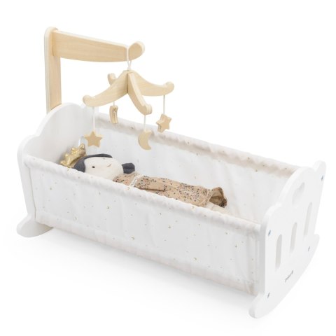 Viga Toys VIGA PolarB Kołyska Drewniana dla Lalek Łóżeczko