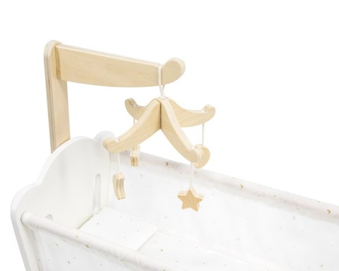 Viga Toys VIGA PolarB Kołyska Drewniana dla Lalek Łóżeczko