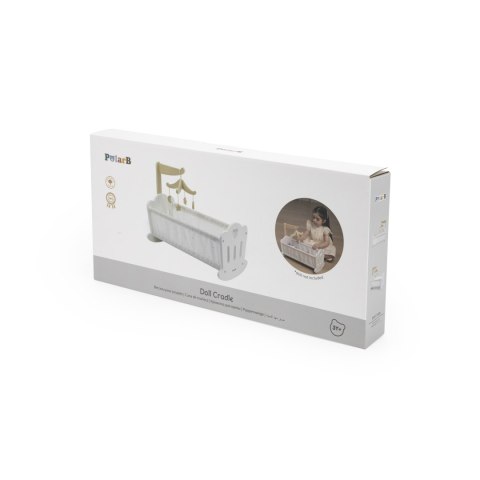 Viga Toys VIGA PolarB Kołyska Drewniana dla Lalek Łóżeczko