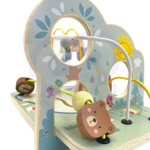Tooky Toy TOOKY TOY Drewniana Pętla Motoryczna Leśny Labirynt Tooky Toy TOOKY TOY Drewniana Pętla Motoryczna Leśny Labirynt