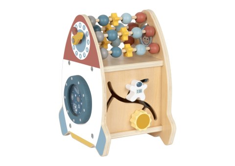 Tooky Toy TOOKY TOY Kosmiczna Rakieta Aktywności Sorter Labirynt Drewniany Tooky Toy TOOKY TOY Kosmiczna Rakieta Aktywności Sorter Labirynt Drewniany