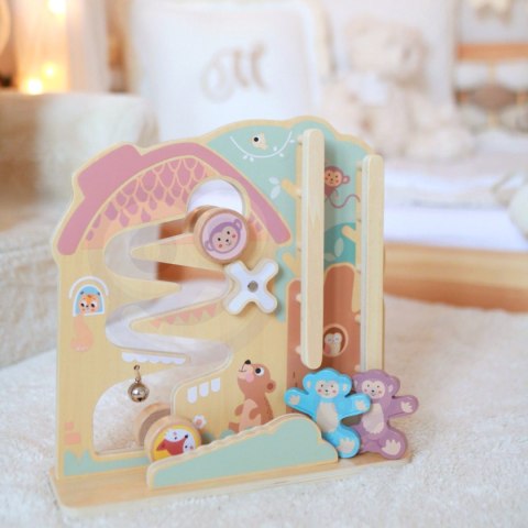 Tooky Toy TOOKY TOY Labirynt Tablica Edukacyjna Tor 2w1 Labirynt Drewniany Tooky Toy TOOKY TOY Labirynt Tablica Edukacyjna Tor 2w1 Labirynt Drewniany