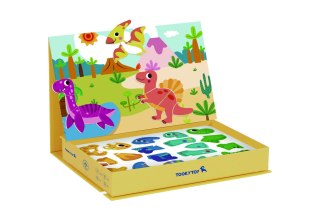Tooky Toy TOOKY TOY Układanka Magnetyczna Dinozaury Puzzle