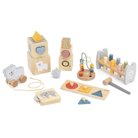 Viga Toys VIGA Zestaw Zabawek Edukacyjnych Pudełko Box od 12 miesiąca do 18 miesiąca