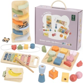 Viga Toys VIGA Zestaw Zabawek Edukacyjnych Pudełko Box od 18 miesiąca do 24 miesiąca