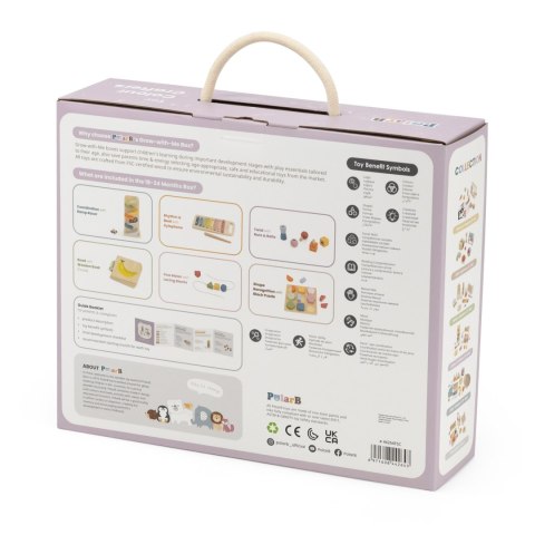 Viga Toys VIGA Zestaw Zabawek Edukacyjnych Pudełko Box od 18 miesiąca do 24 miesiąca