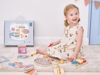 Viga Toys VIGA Zestaw Zabawek Edukacyjnych Pudełko Box od 24 miesiąca do 36 miesiąca
