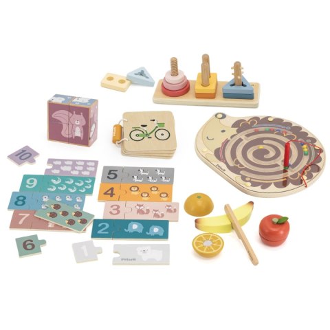 Viga Toys VIGA Zestaw Zabawek Edukacyjnych Pudełko Box od 24 miesiąca do 36 miesiąca