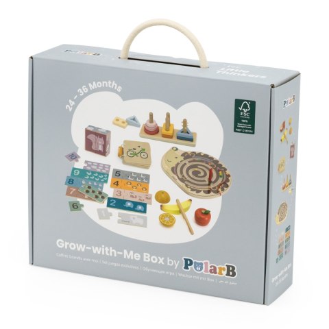 Viga Toys VIGA Zestaw Zabawek Edukacyjnych Pudełko Box od 24 miesiąca do 36 miesiąca