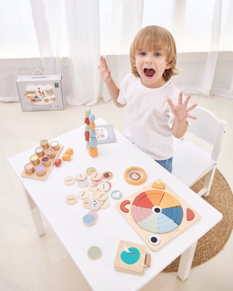 Viga Toys VIGA Zestaw Zabawek Edukacyjnych Pudełko Box od 36 miesiąca