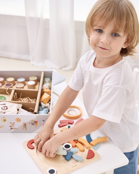 Viga Toys VIGA Zestaw Zabawek Edukacyjnych Pudełko Box od 36 miesiąca