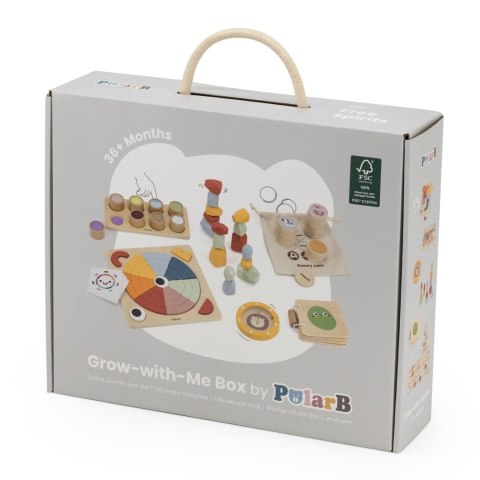 Viga Toys VIGA Zestaw Zabawek Edukacyjnych Pudełko Box od 36 miesiąca