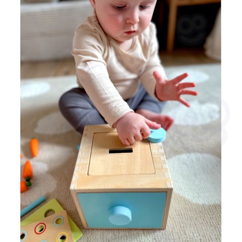 Woopie Let's Go Green WOOPIE GREEN Drewniana Szuflada Edukacyjna Sorter Montessori Woopie Let's Go Green WOOPIE GREEN Drewniana Szuflada Edukacyjna Sorter Montessori