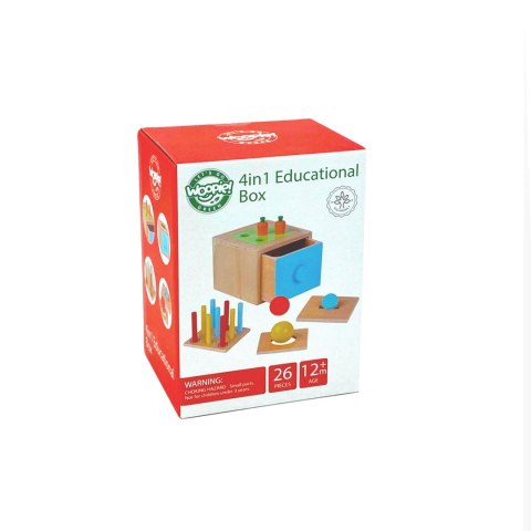 Woopie Let's Go Green WOOPIE GREEN Drewniana Szuflada Edukacyjna Sorter Montessori Woopie Let's Go Green WOOPIE GREEN Drewniana Szuflada Edukacyjna Sorter Montessori